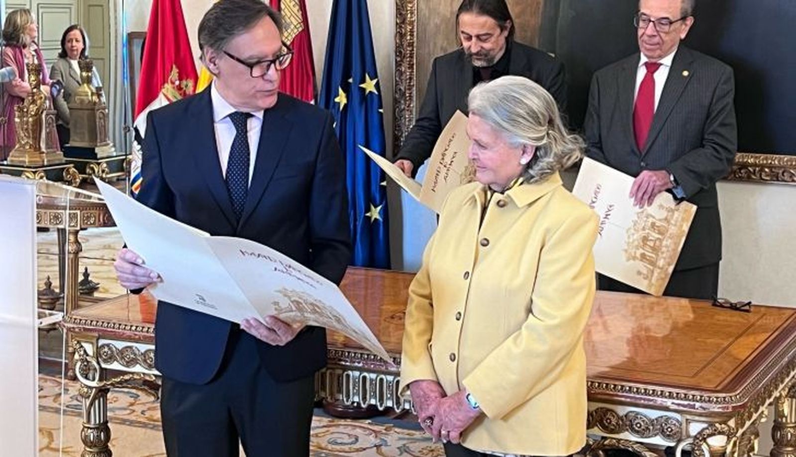 Carlos García Carbayo y María Urioste Ramón y Cajal