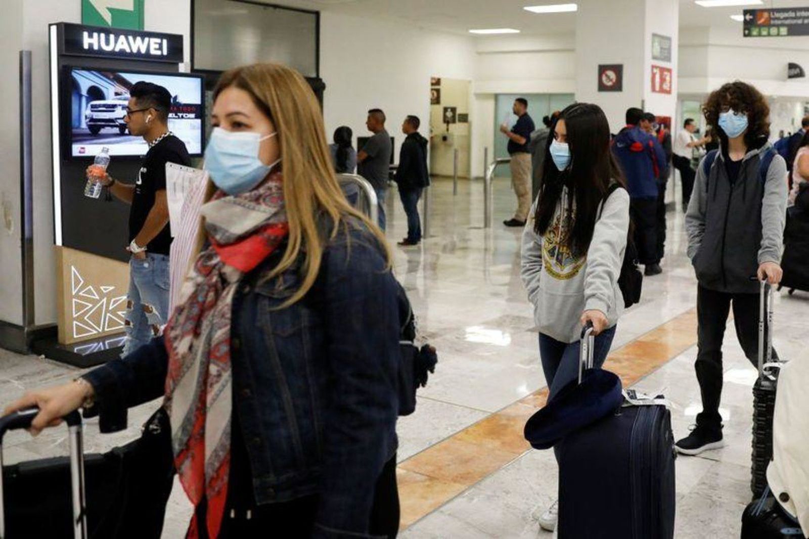 Aeropuerto mascarilla
