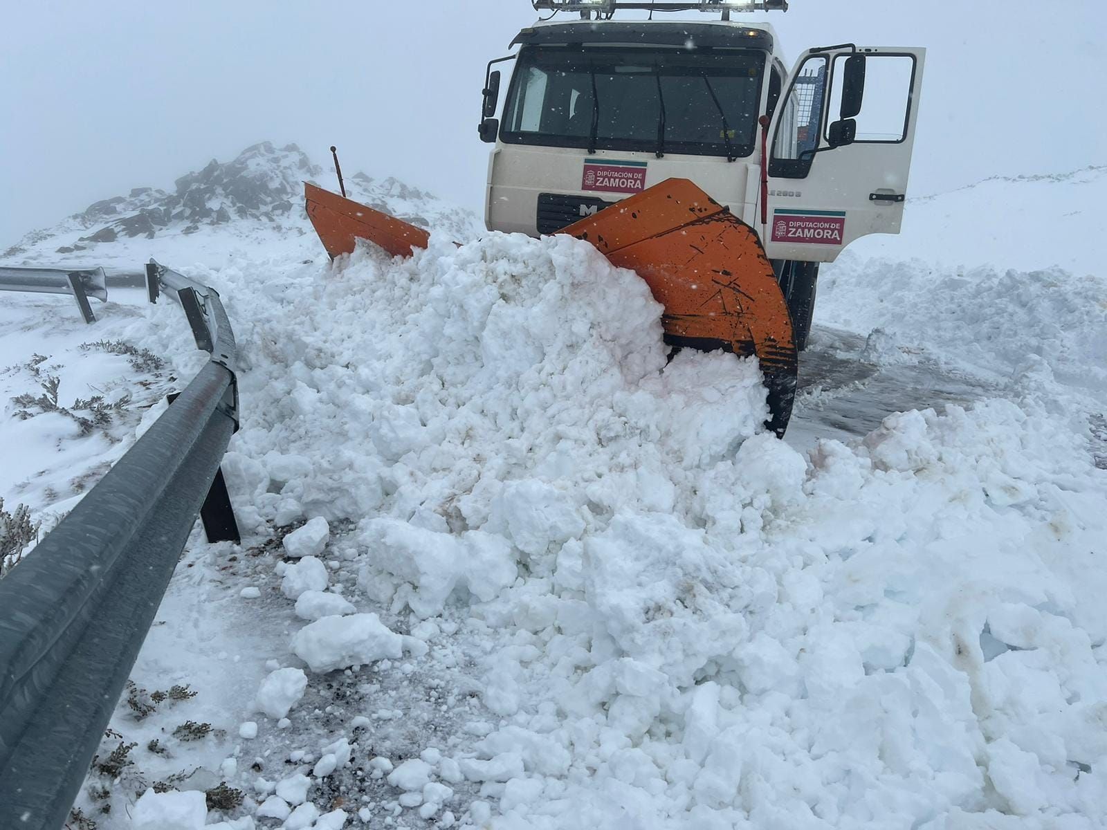 Cortado el Alto de Vizcodillo