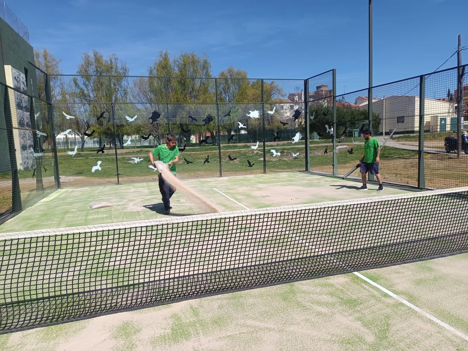 Pista de pádel de Alba de Tormes