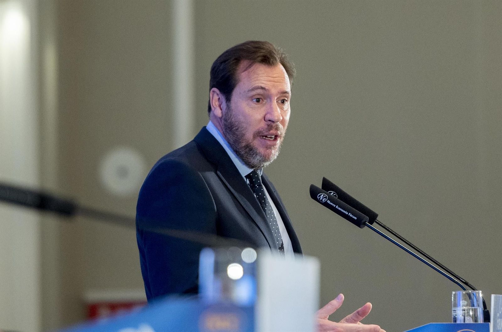 El ministro de Transportes y Movilidad Sostenible, Óscar Puente