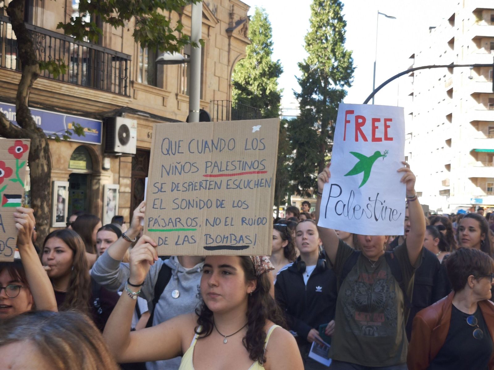 Manifestación por Palestina