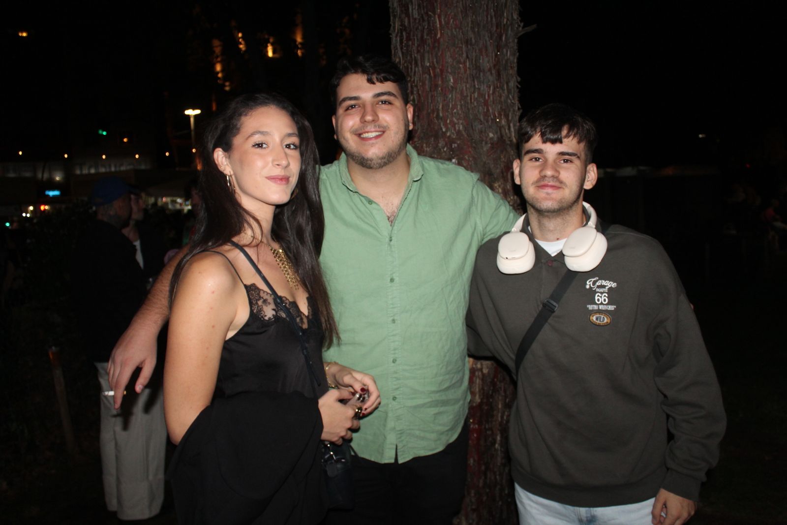 Ambiente en la Feria de Día en la tarde de este viernes