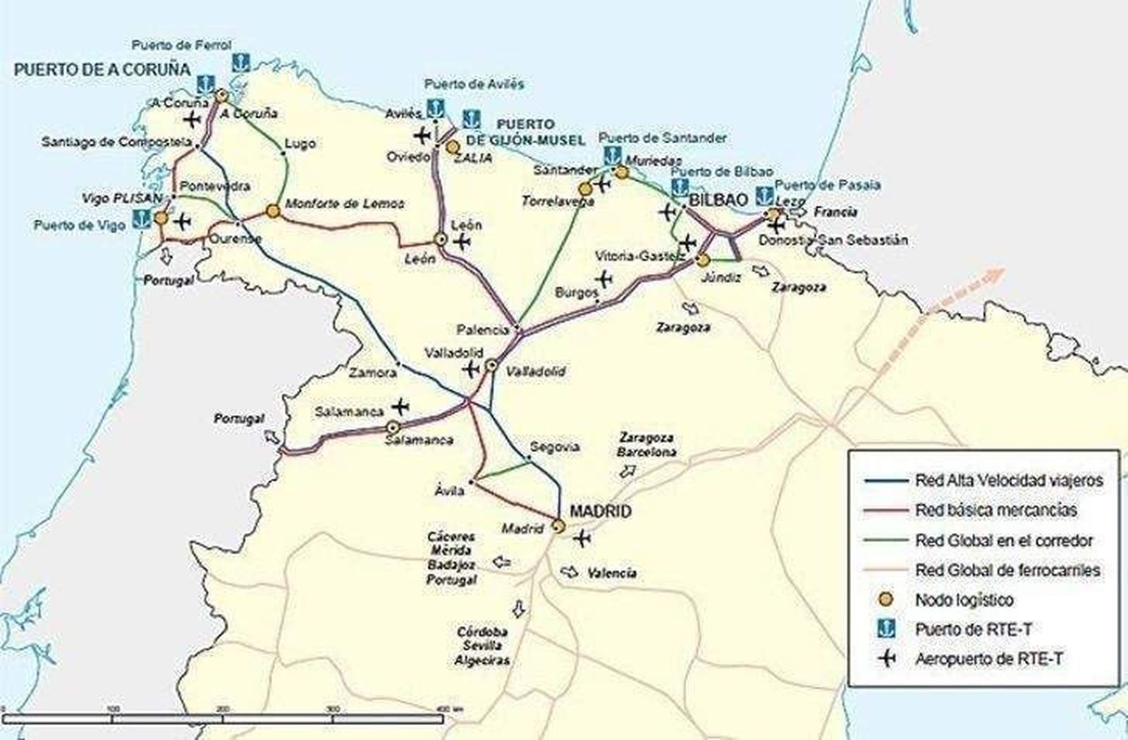 Corredor Atlántico. Archivo