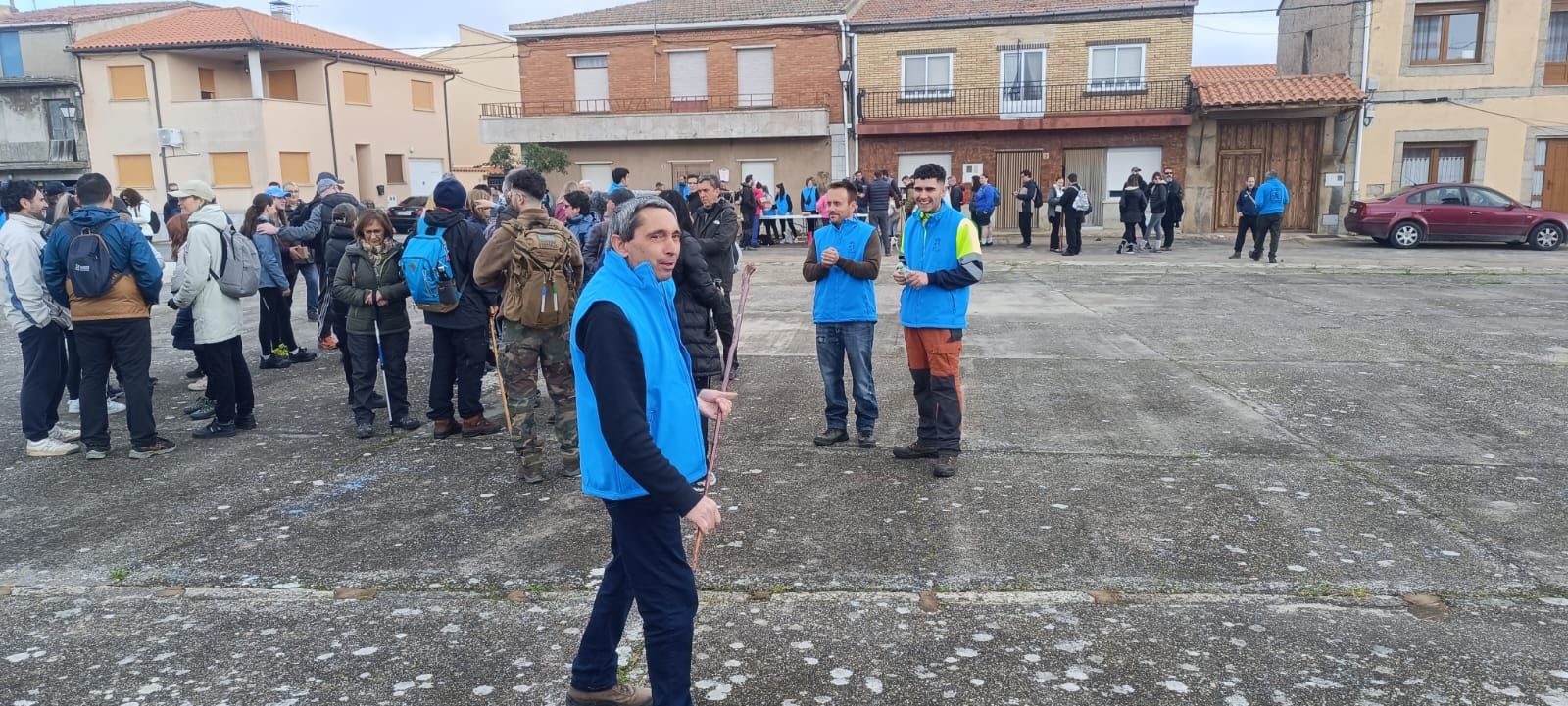 Marcha senderista en Vilvestre