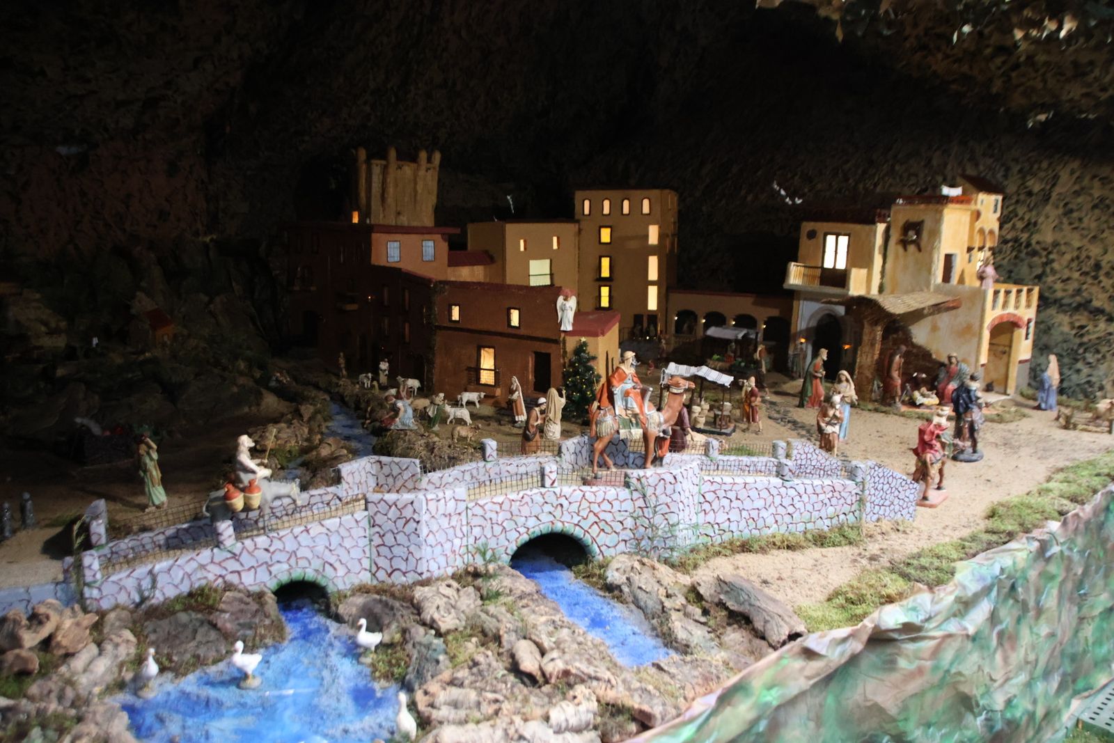 Portal de Belén en el cuartel de los militares