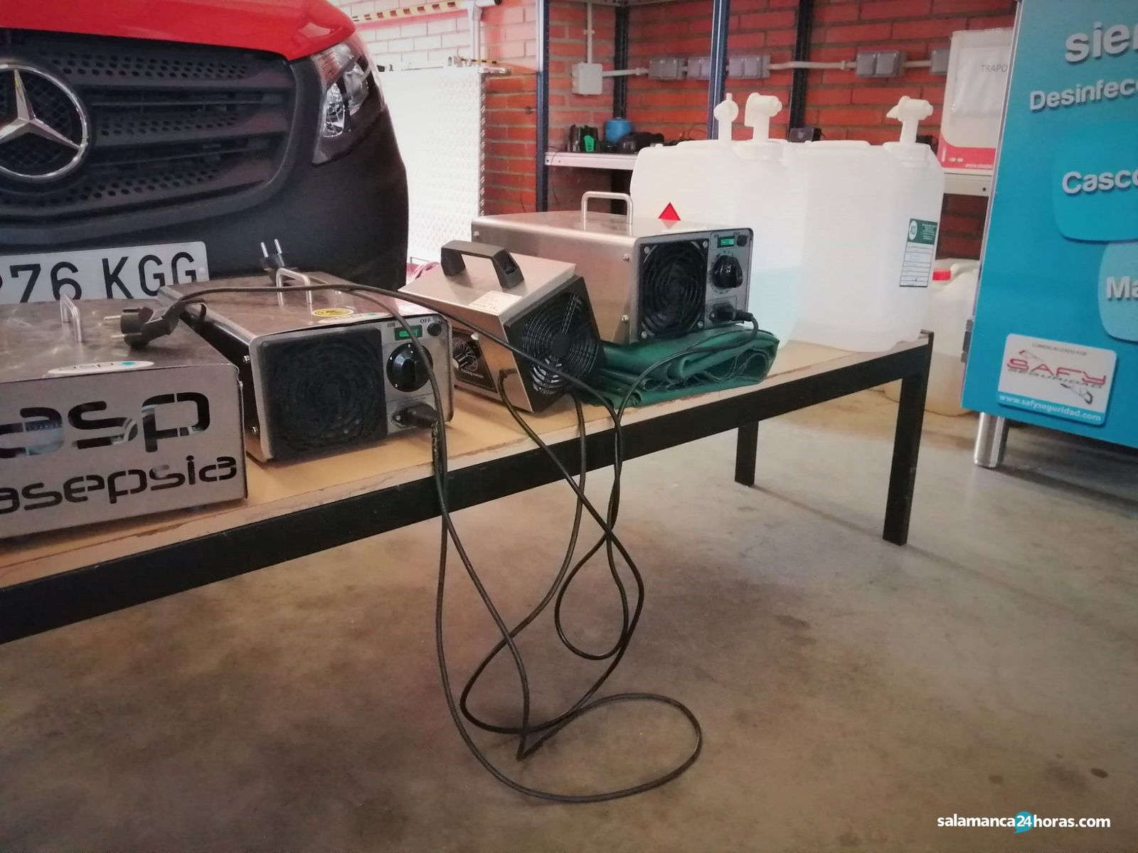 Ozoño Bomberos Salamanca 1