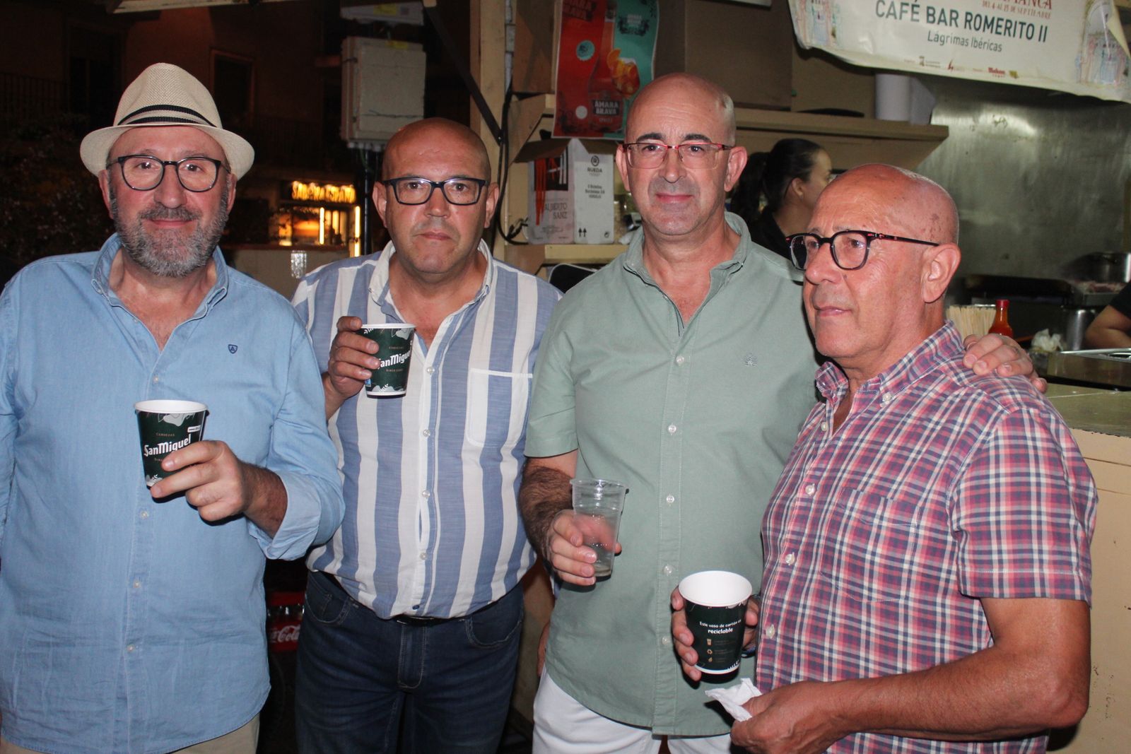 Ambiente en la Feria de Día en la tarde de este