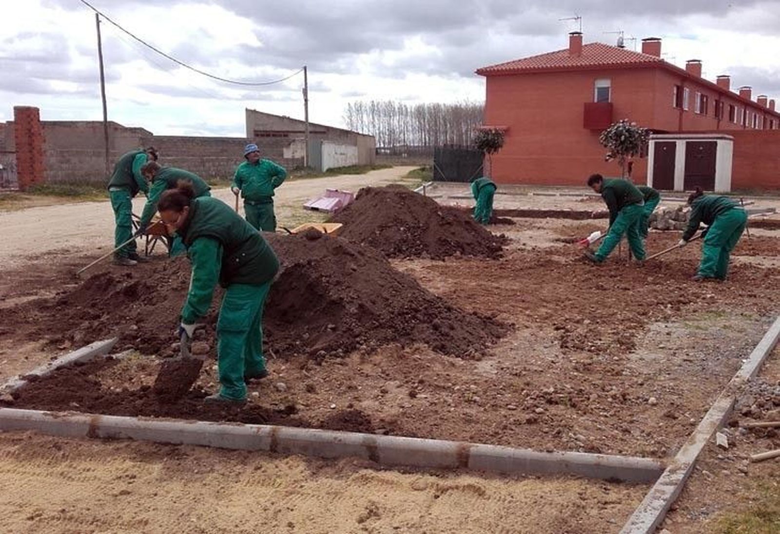 Trabajadores del Plan de Empleo