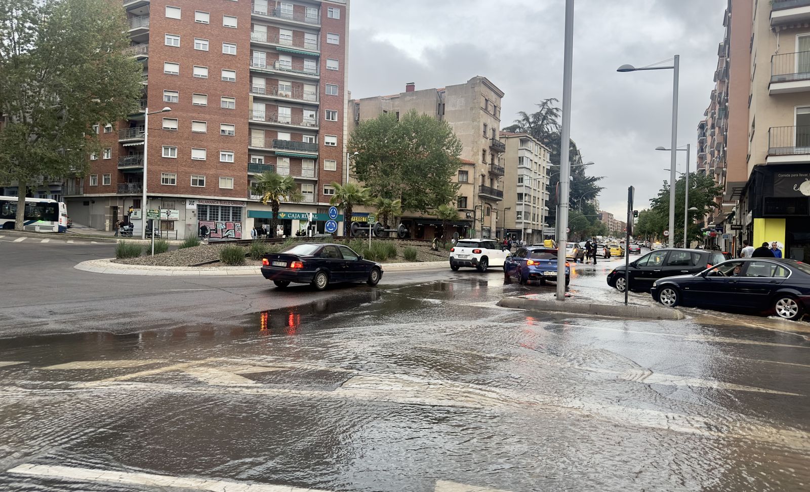 Reventón paseo de la Estación