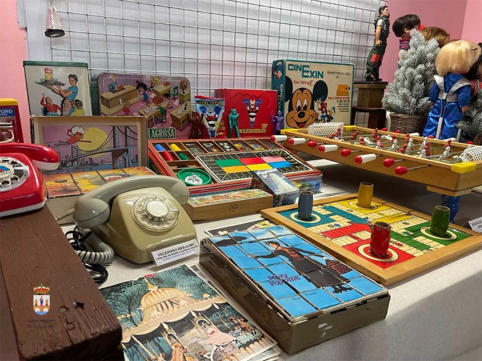 Exposición de juguetes en Benavente