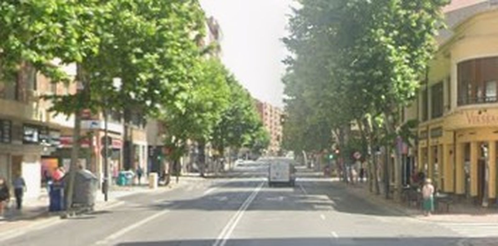 Avenida de María Auxiliadora en Salamanca. Google Maps