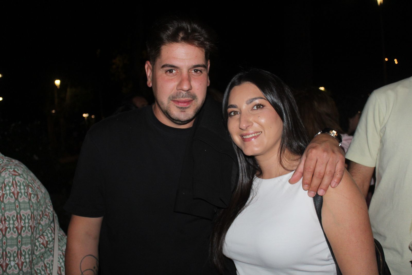 Ambiente en la Feria de Día en la tarde de este sábado