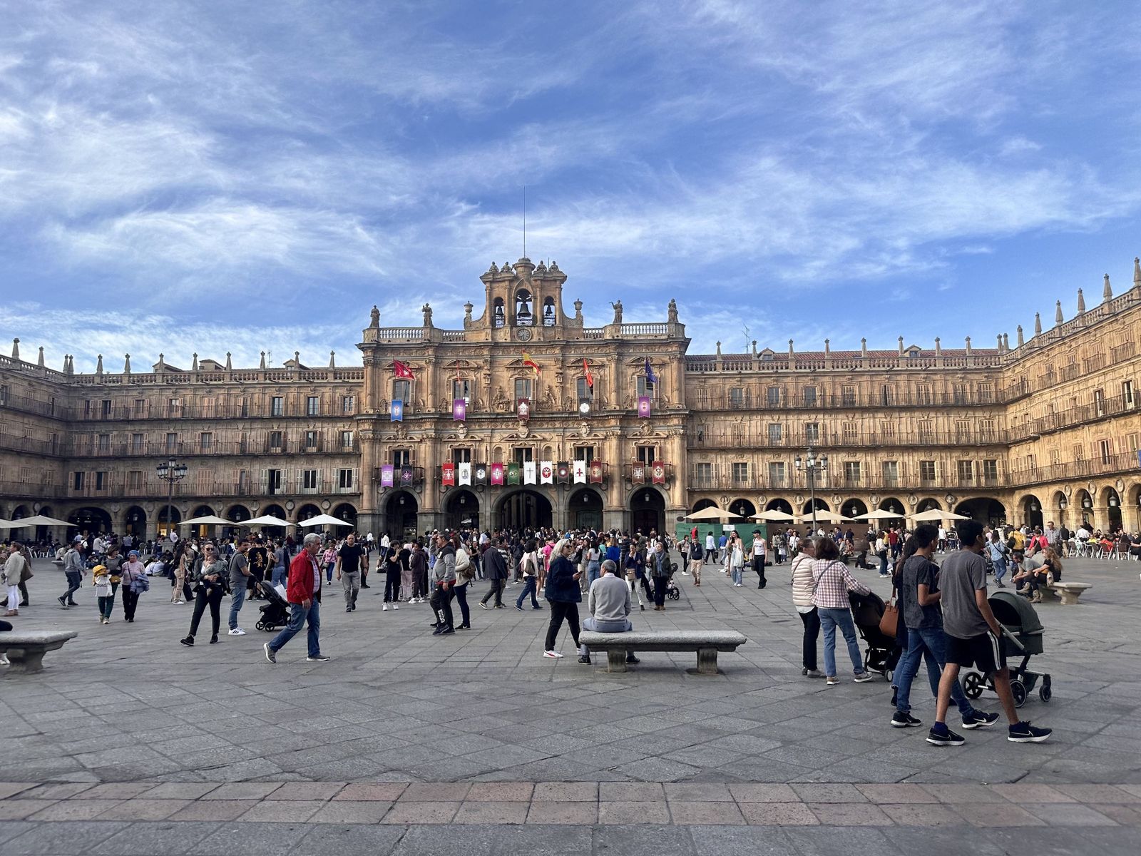 Plaza Mayor de Salamanca. Foto de archivo