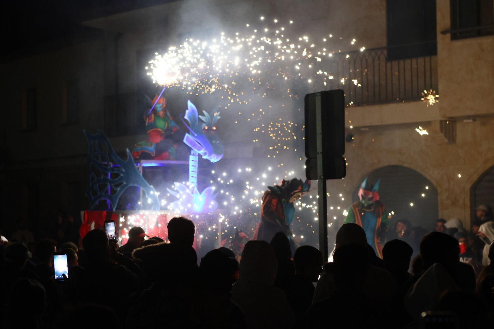 Correfoc Damonion en Villamayor