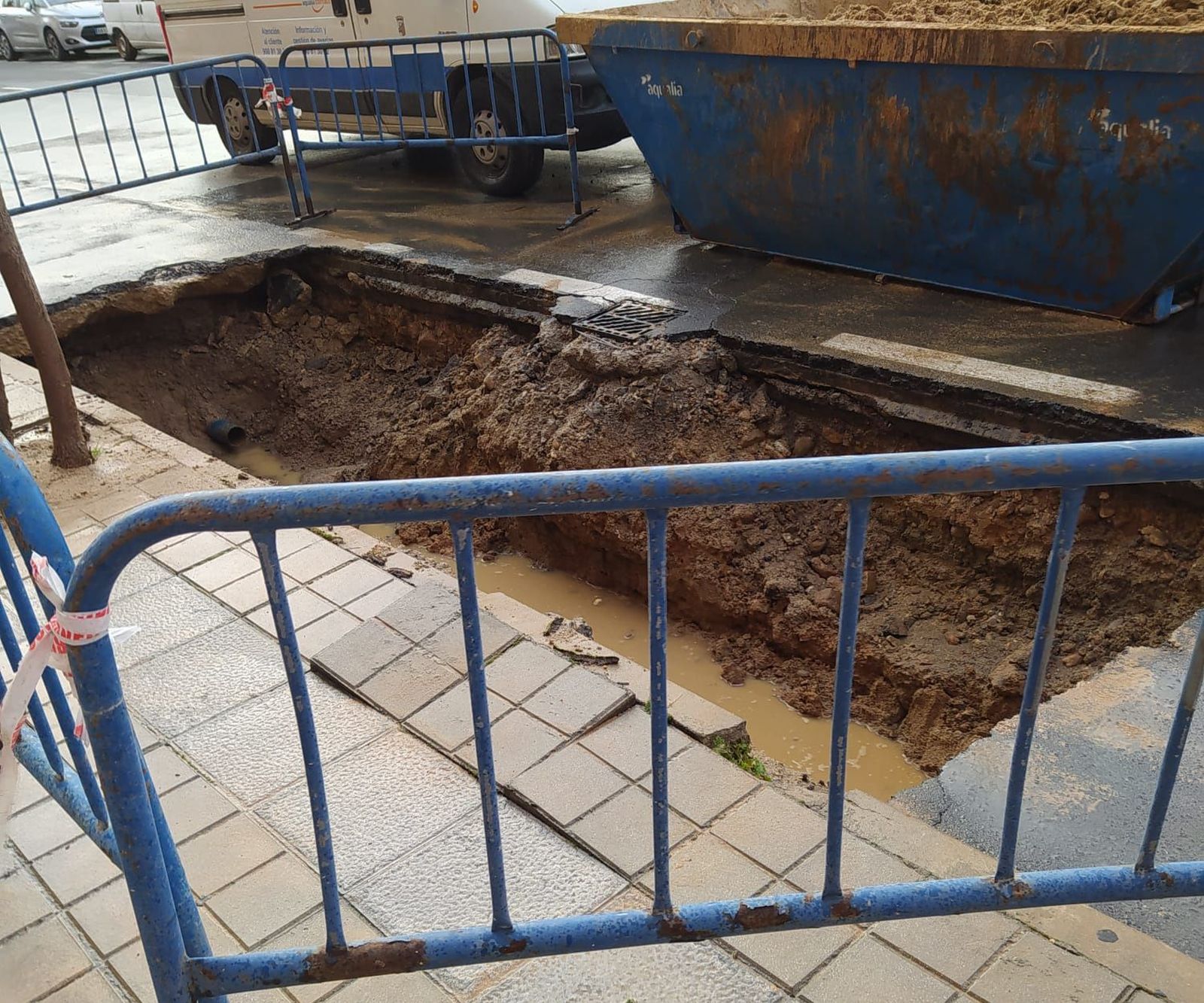 reventón calle bernardo dorado (1)