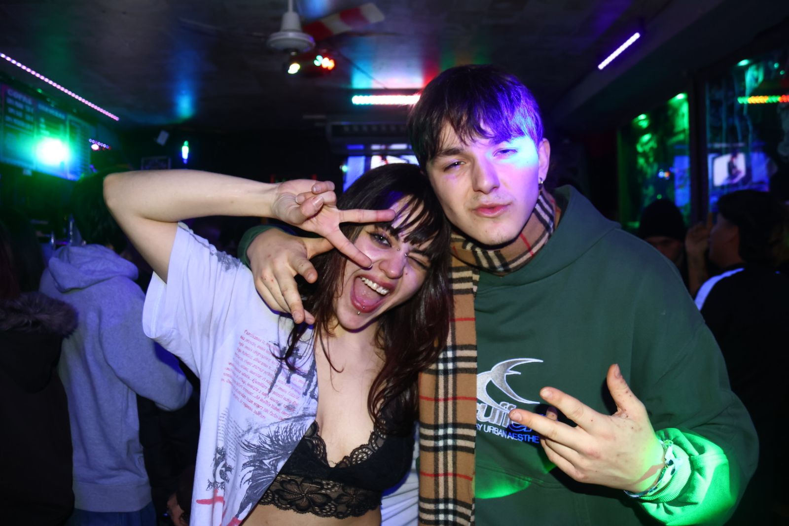 Salamanca de noche, jueves 19 de febrero