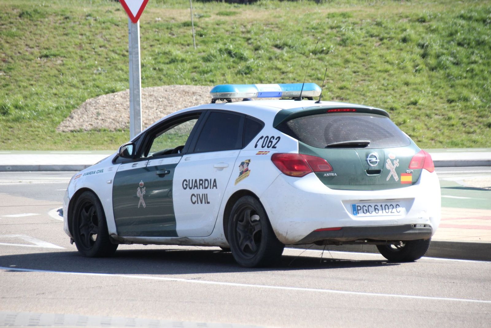 Coche guardia civil