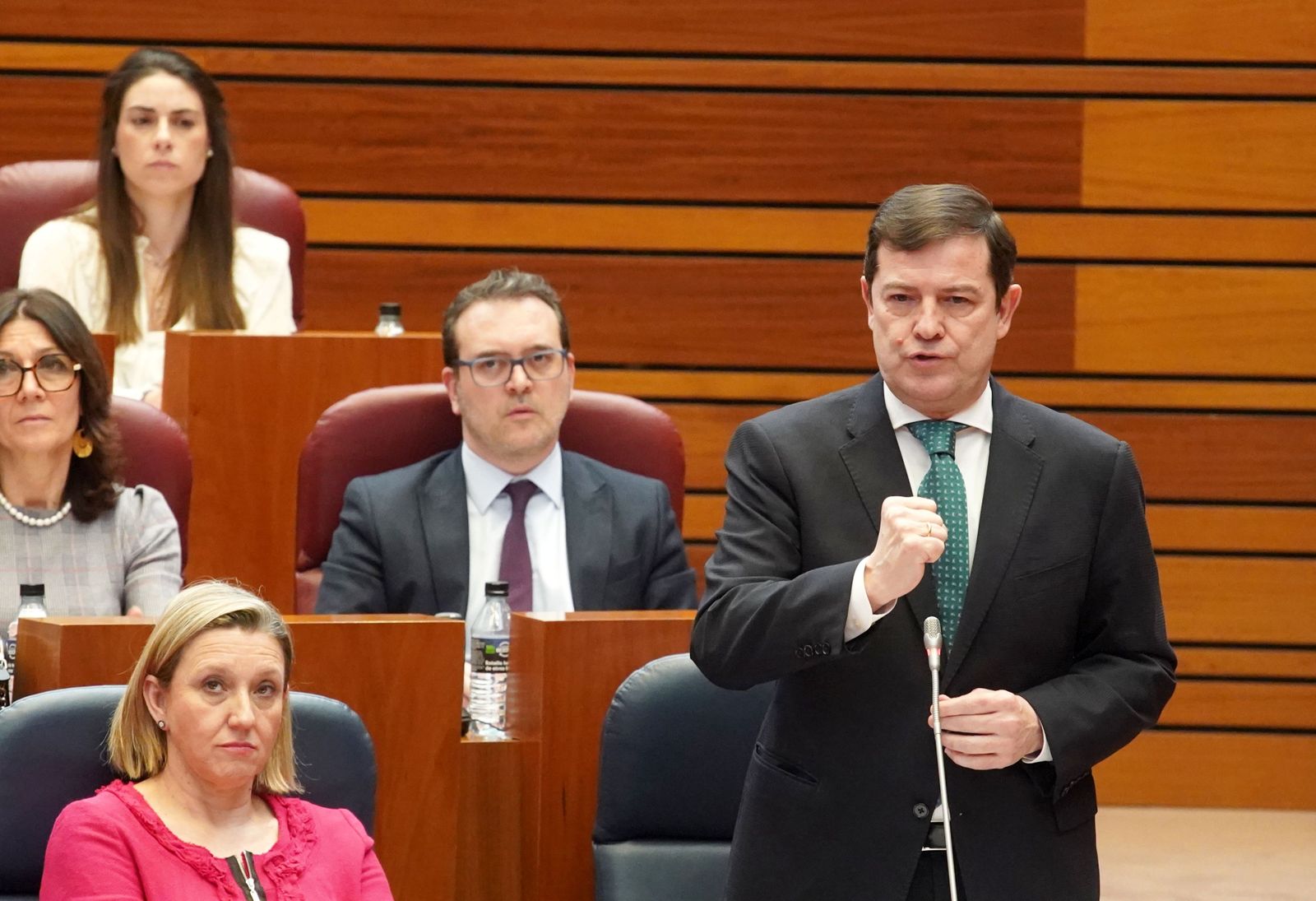 Alfonso Fernández Mañueco en el Pleno de las Cortes - Miriam Chacón (ICAL)