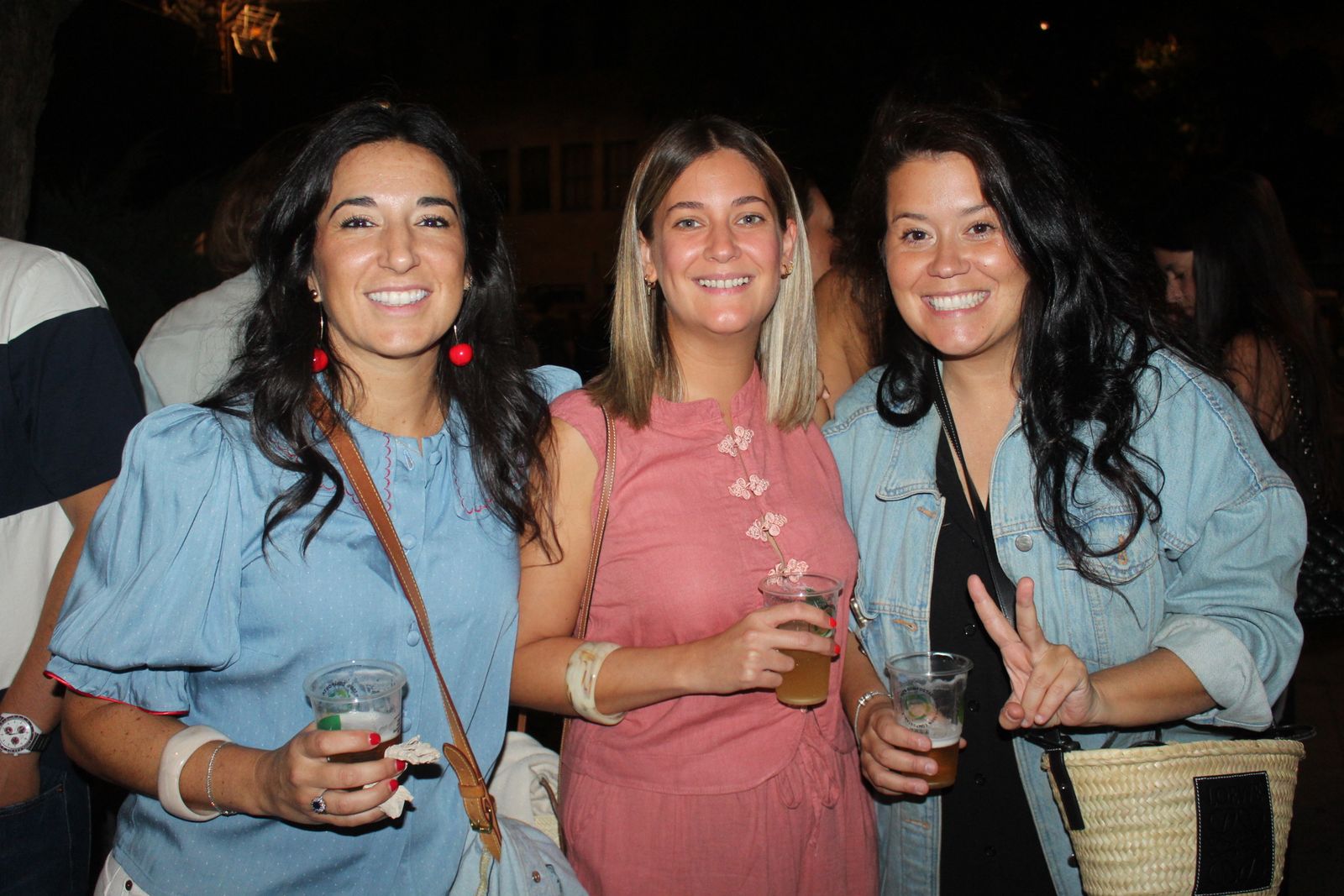 Ambiente en la Feria de Día en la tarde de este