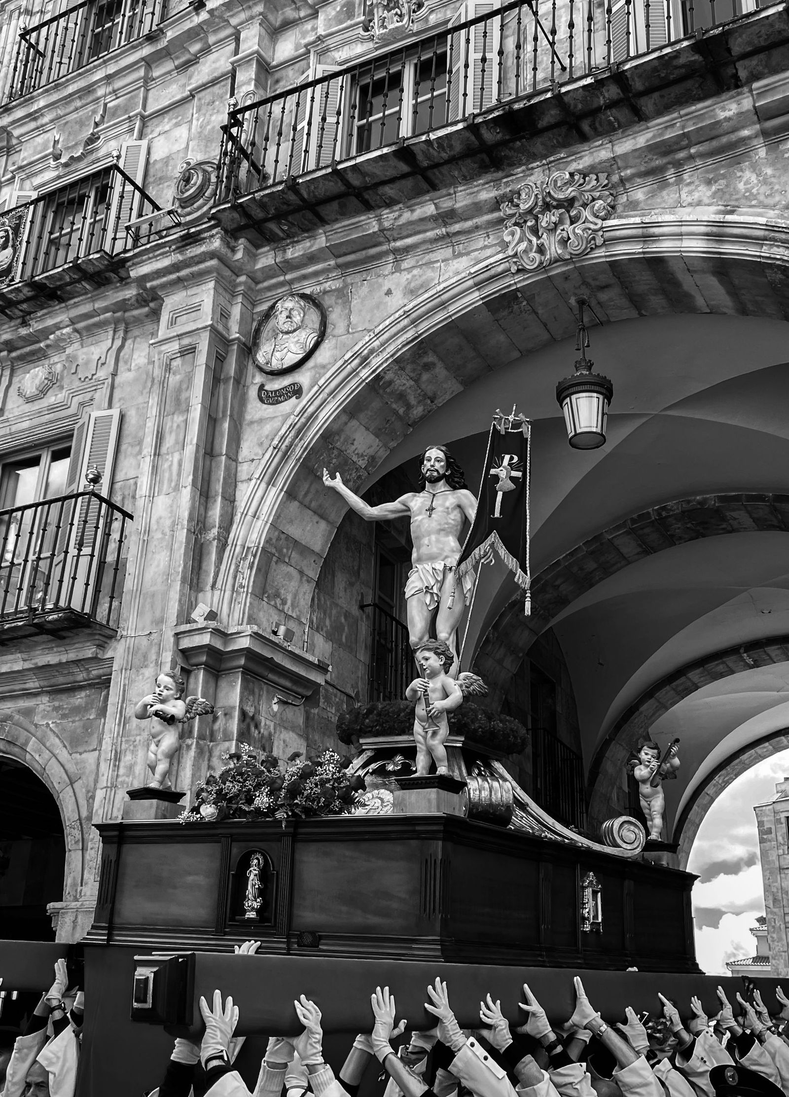 Tercer premio por "¡Está aquí!"