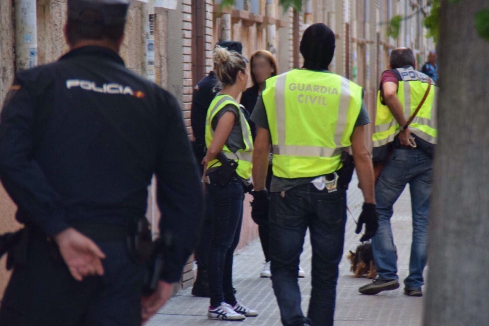 Redada de Policía Nacional y Guardia Civil en Salamanca y Zamora