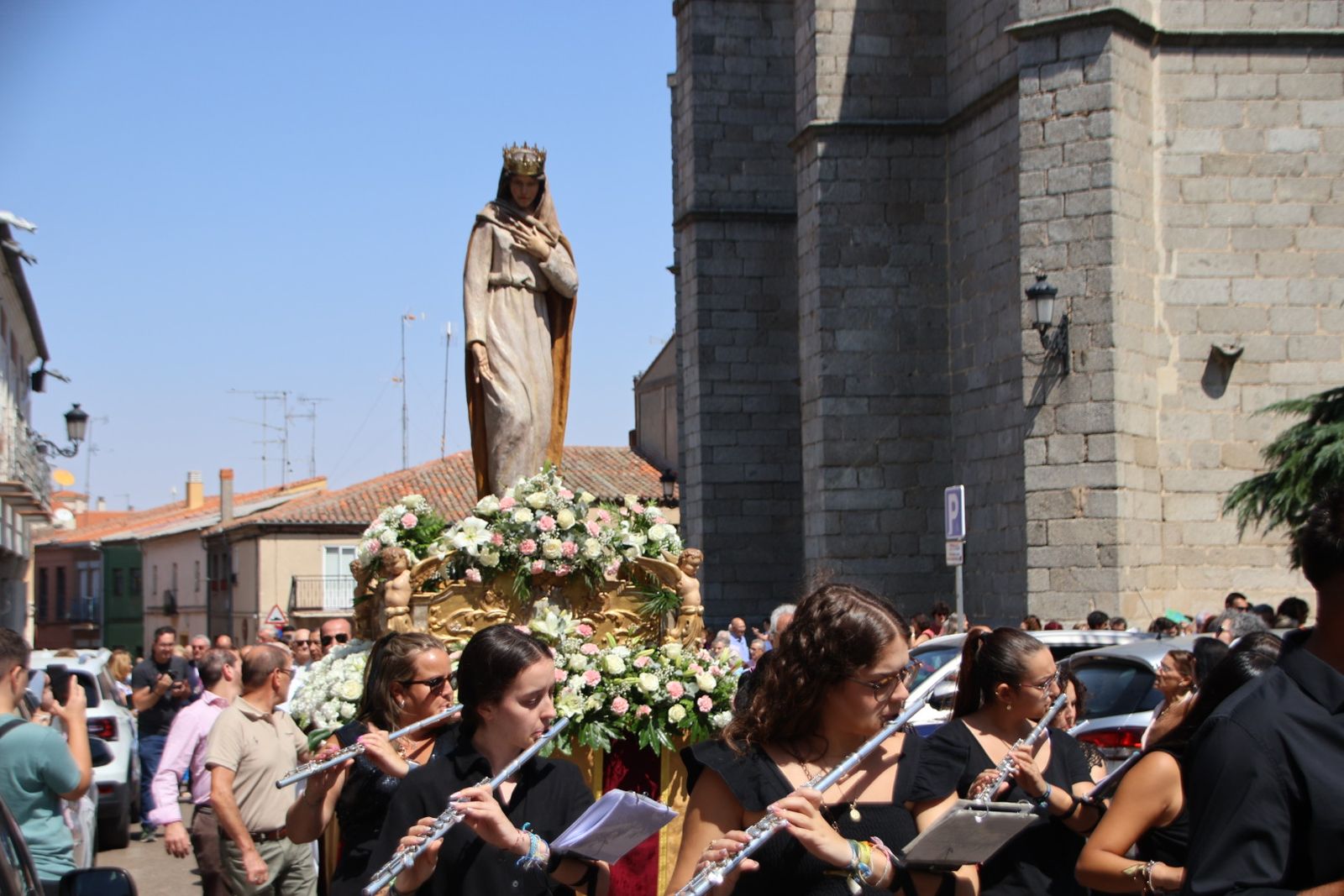 Peñaranda misa patrona y procesión