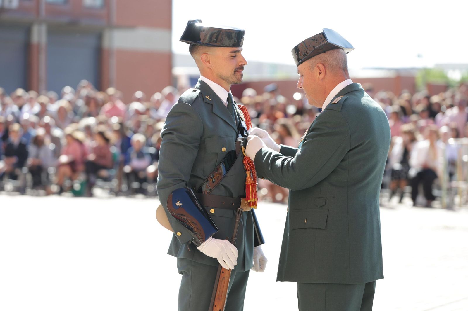 Salamanca rinde honores a la Guardia Civil en la Celebración de su Patrona