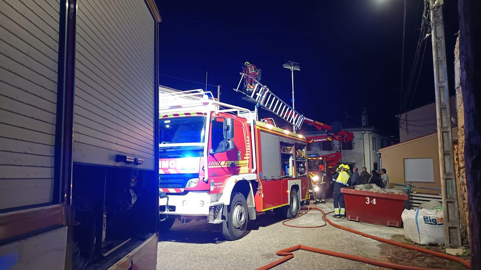 Incendio en una vivienda de Cabeza de Framontanos