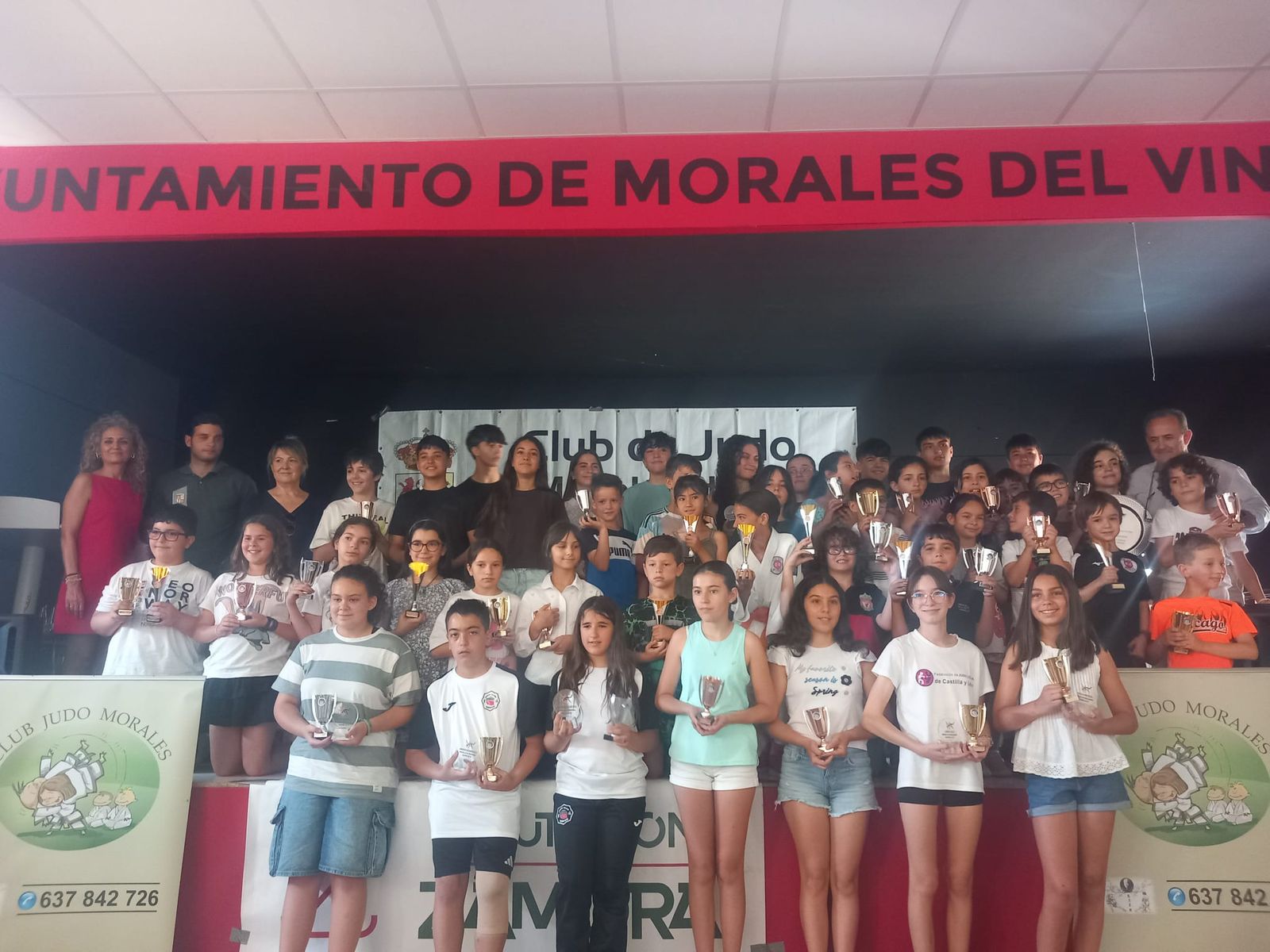 El Club Judo Morales, premiado como Mejor Club por su excelencia y proyección deportiva