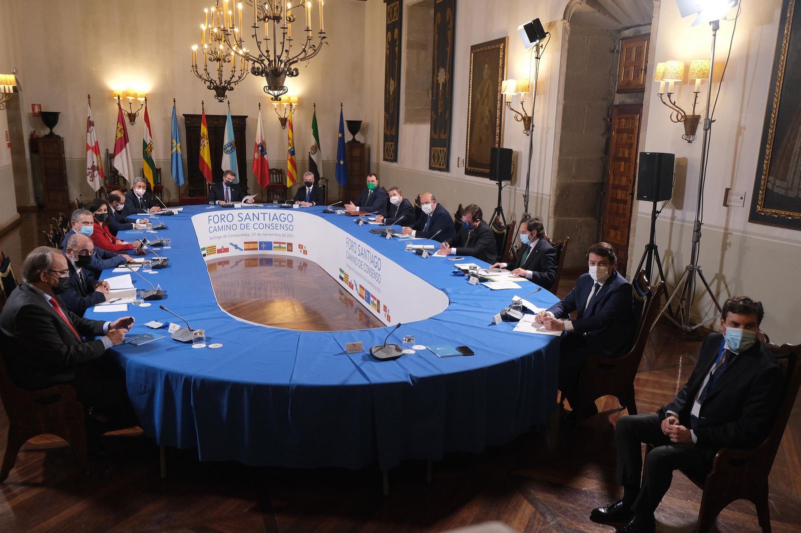 Alfonso Fernández Mañueco en el Foro Santiago