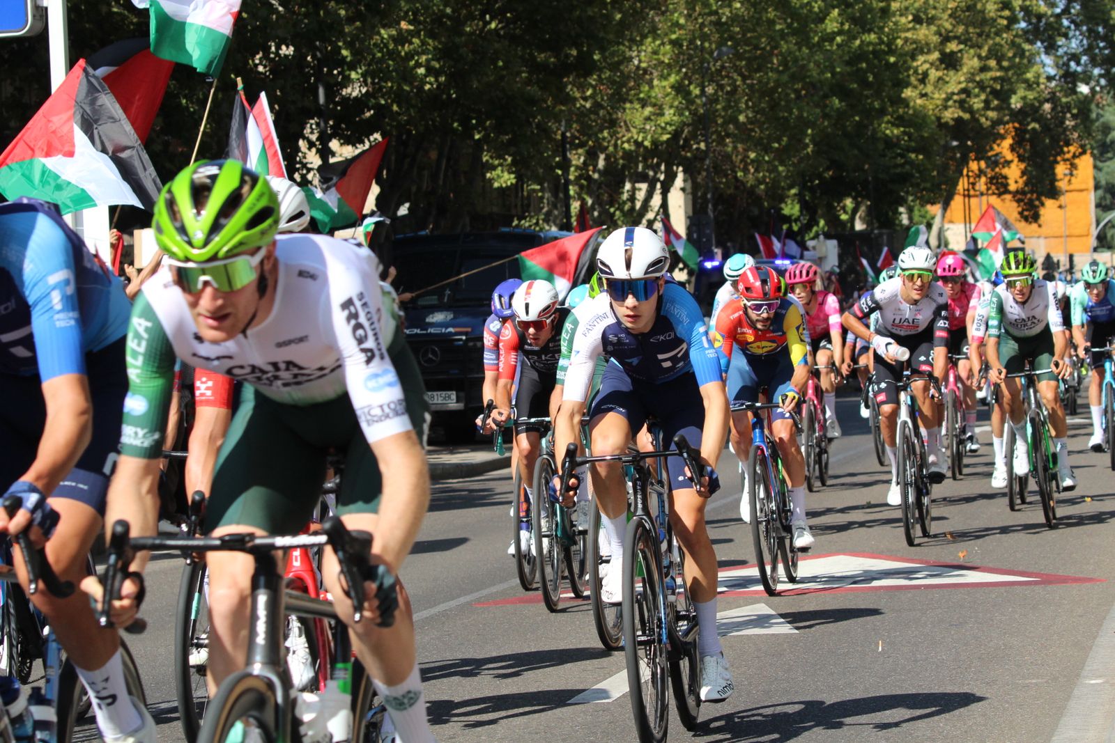 Vuelta ciclista a su paso por Salamanca