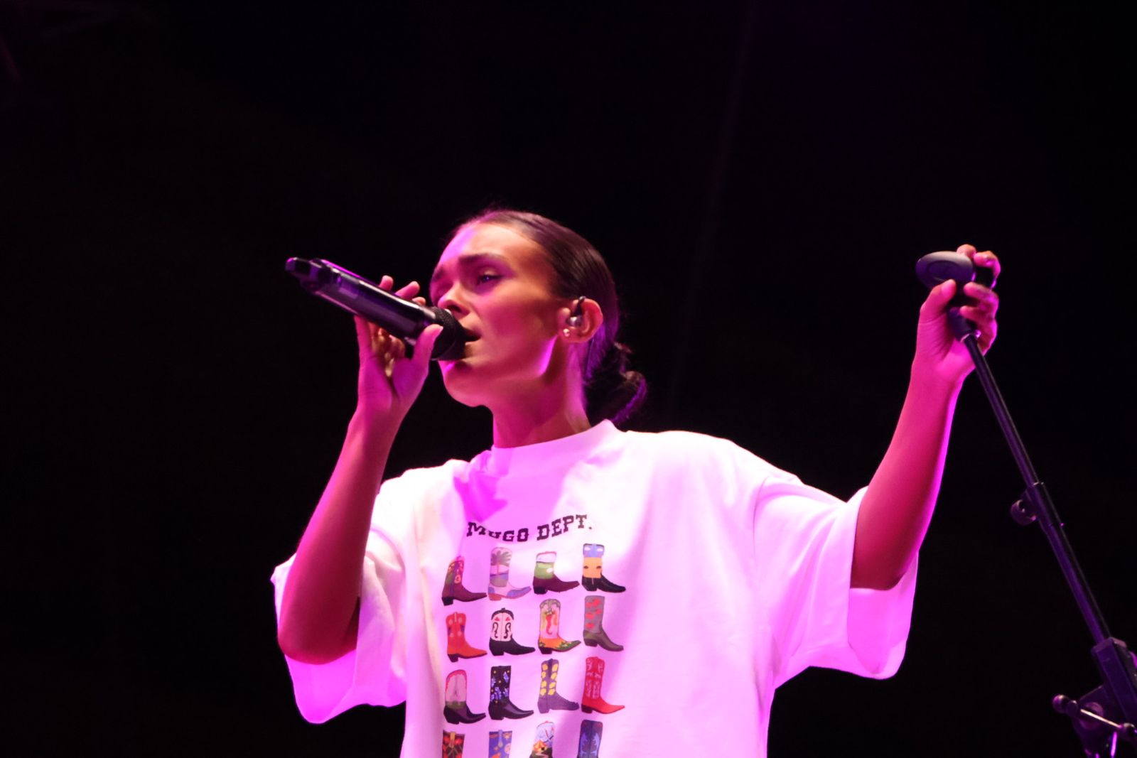 Concierto de Marta Santos en la Plaza Mayor 