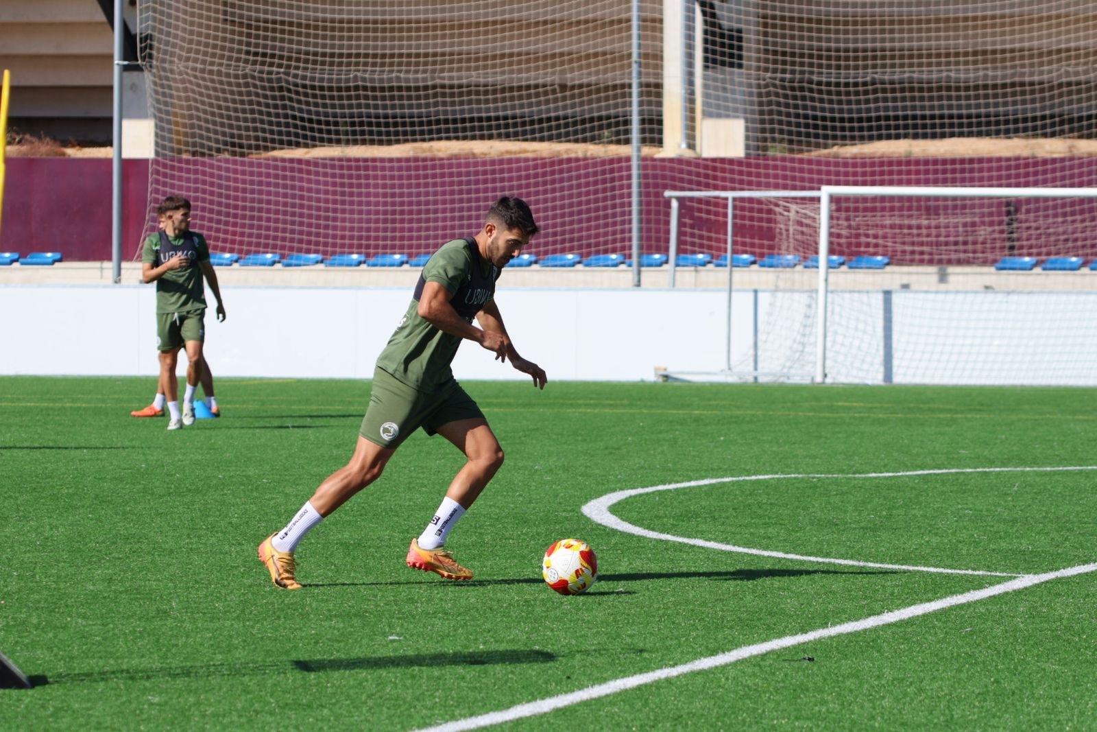 Primer entrenamiento de Mario Simón como entrenador de Unionistas