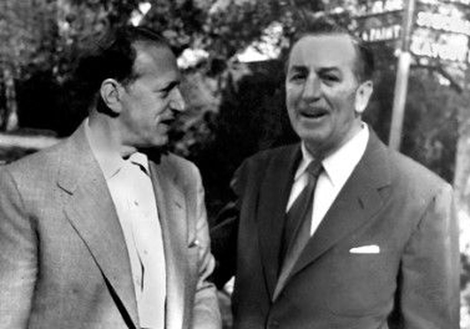 Wences Moreno con Walt Disney