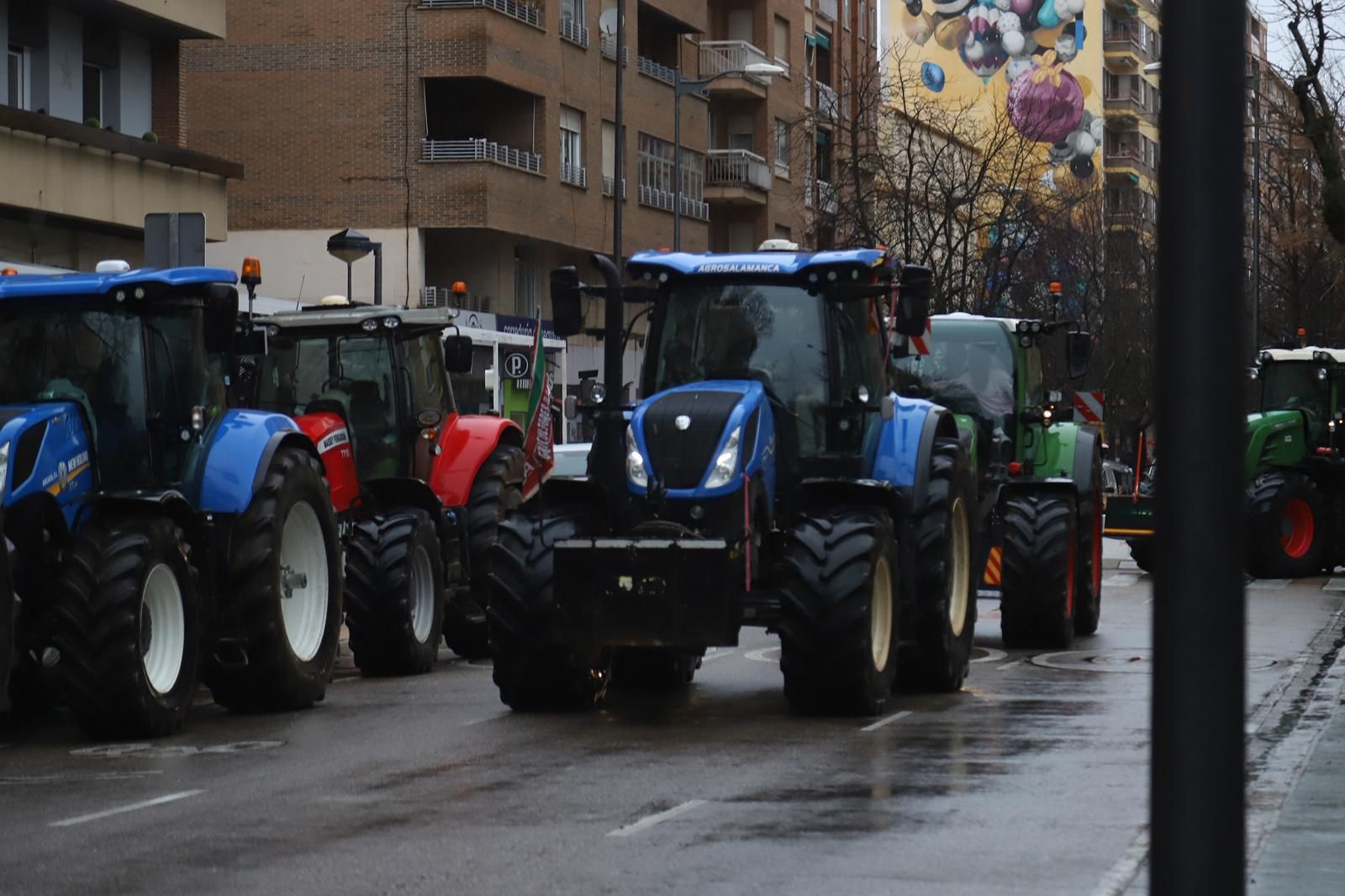 GALERÍA | Protestas en el campo zamorano: multitudinaria tractorada este jueves