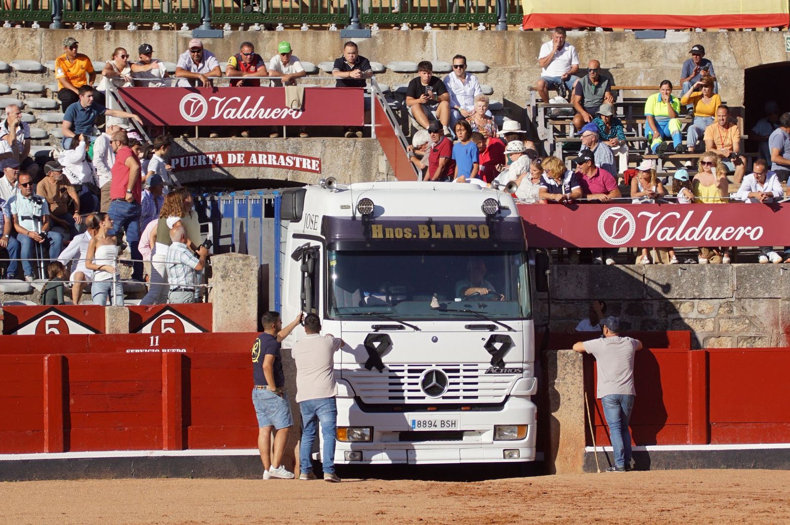 Tradicional Desenjaule en la Plaza de Toros La Glorieta