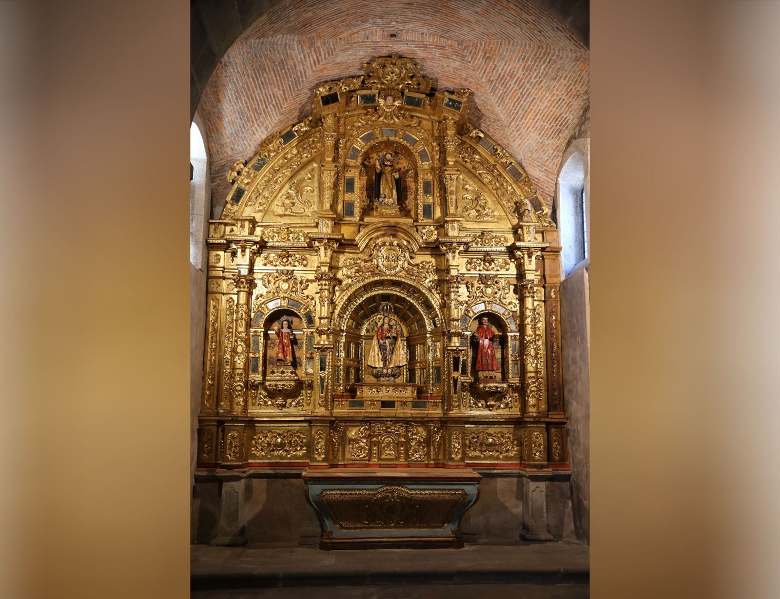 Retablo de la iglesia de La Alberca