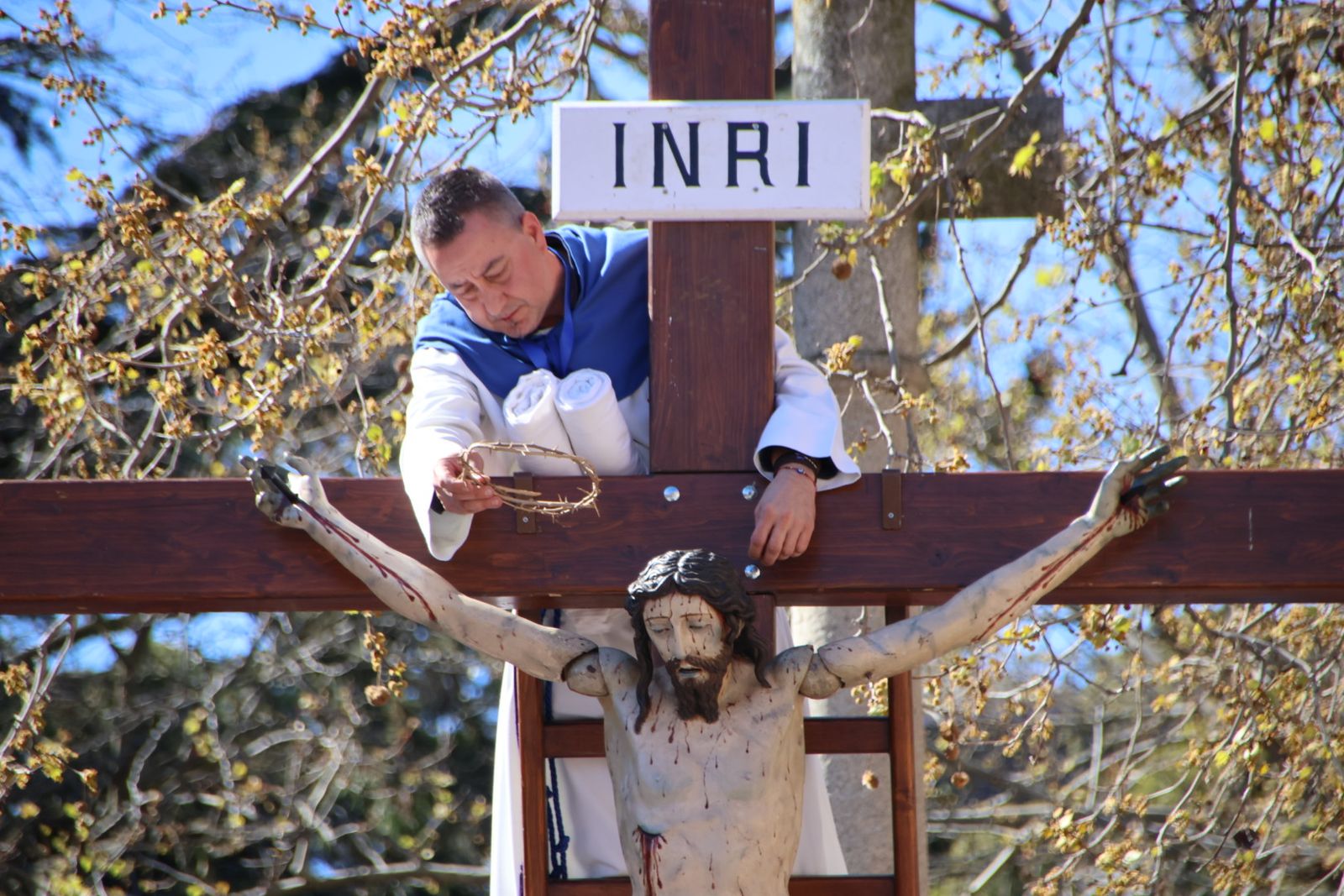 El Descendimiento vuelve al Humilladero del Campo de San Francisco recuperando su escenario tradicional dos años después