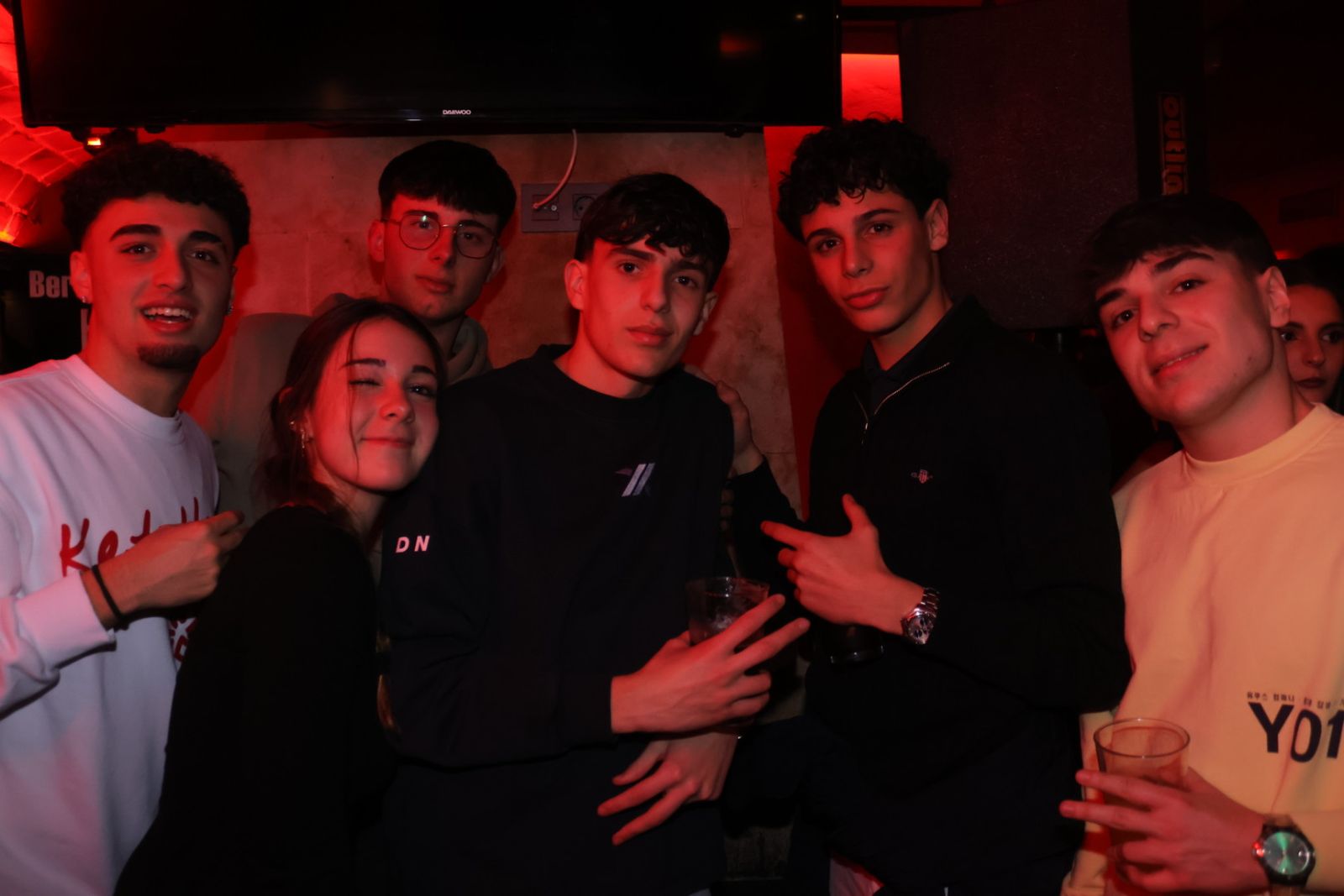 Salamanca de noche, sábado 17 de enero