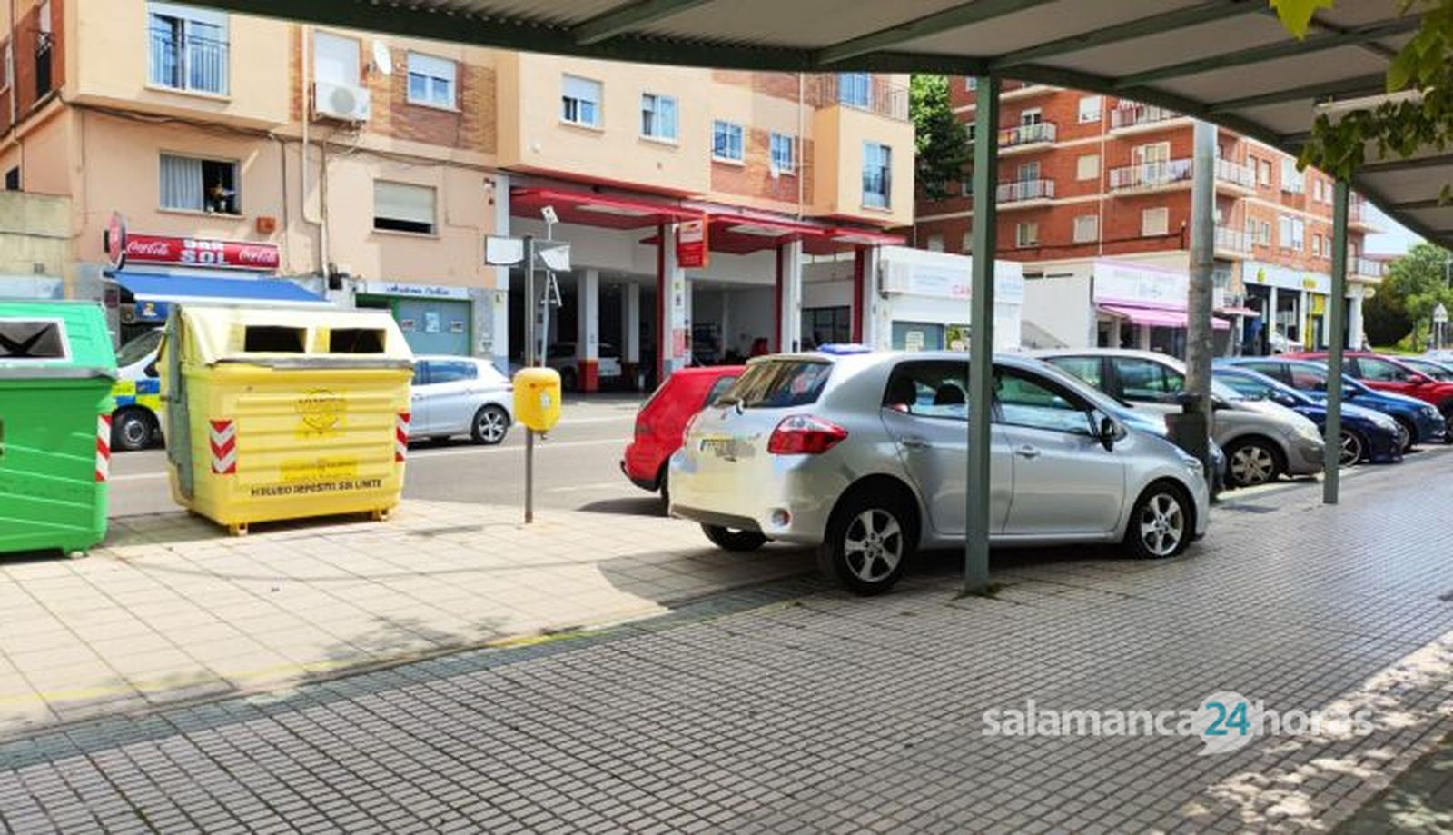 Herida una mujer al ser golpeada por un coche en la avenida de Portugal