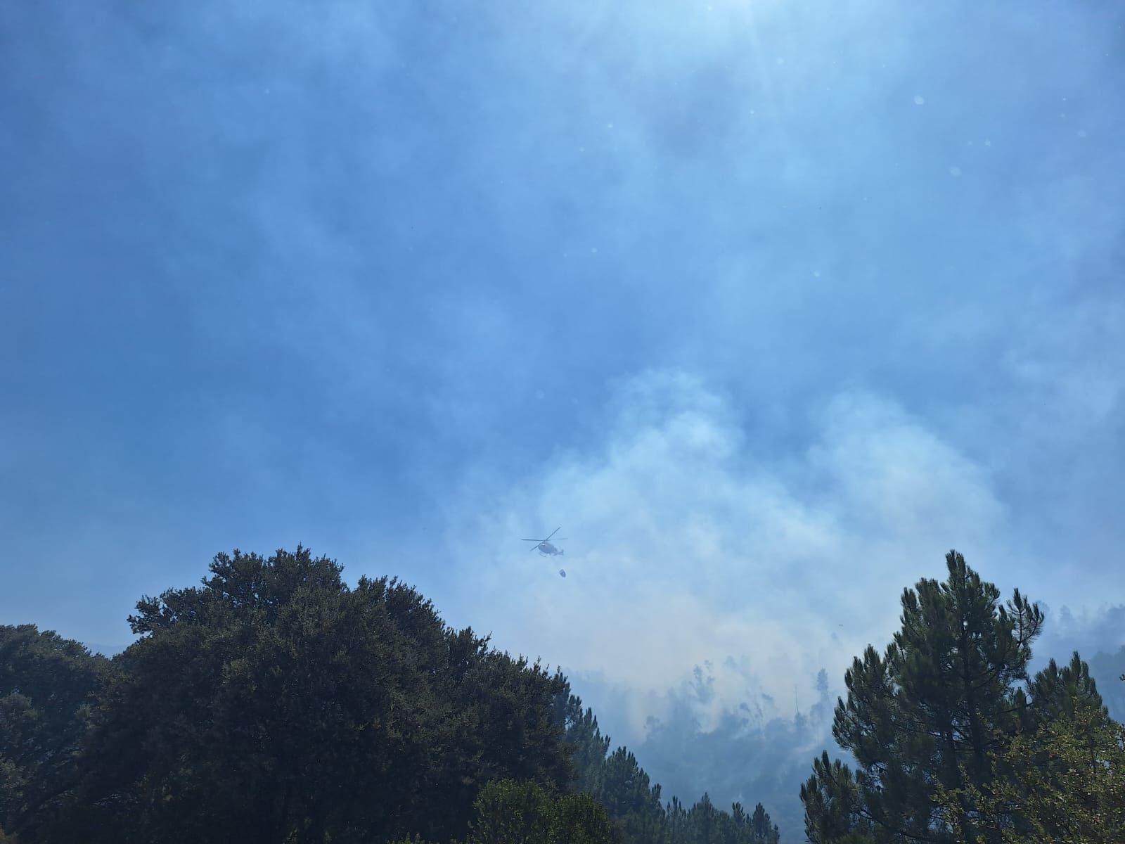 Incendio en Garcibuey