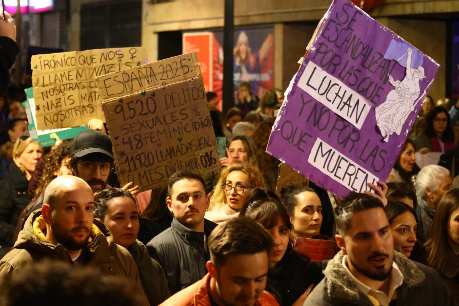 Manifestación por el 8M en Salamanca