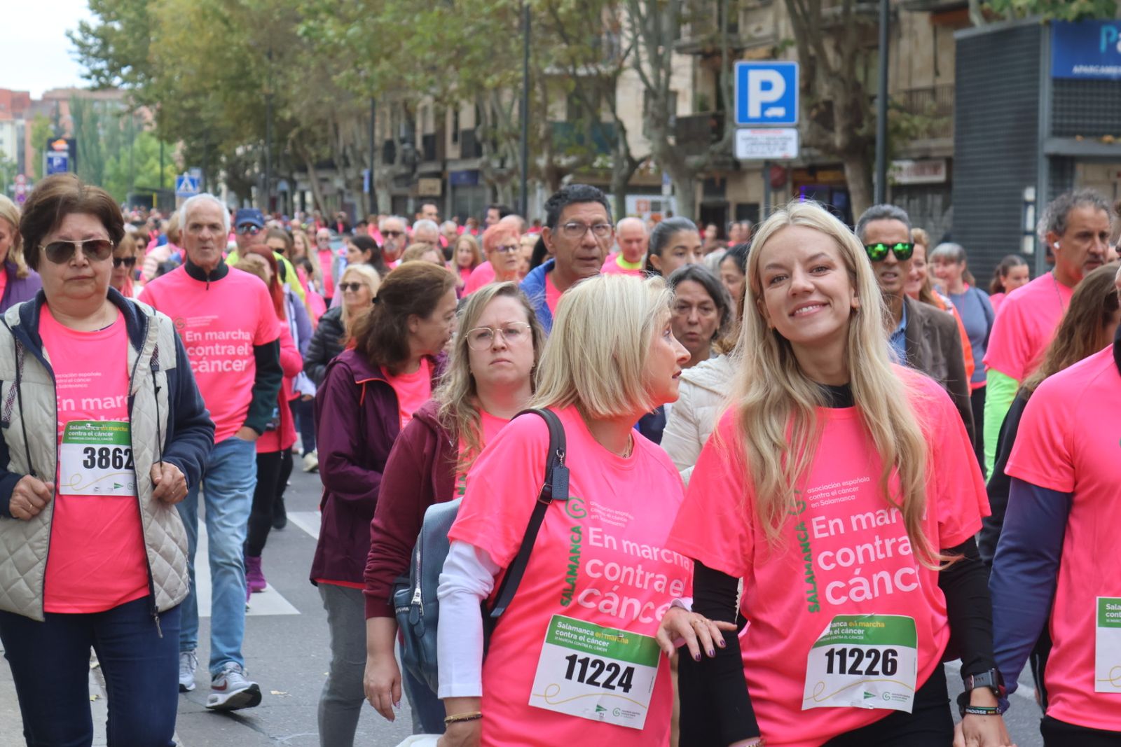 La marcha contra el cáncer vuelve a Salamanca un año más