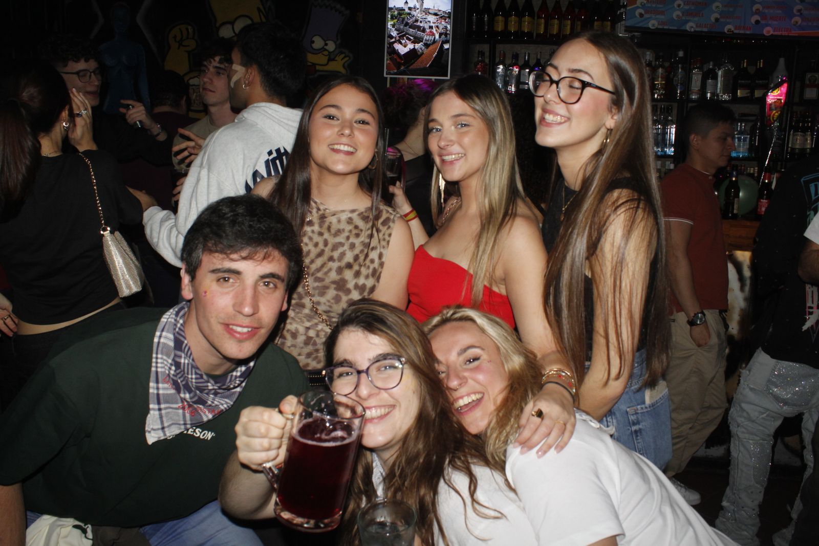 Salamanca de noche, sábado 21 de marzo