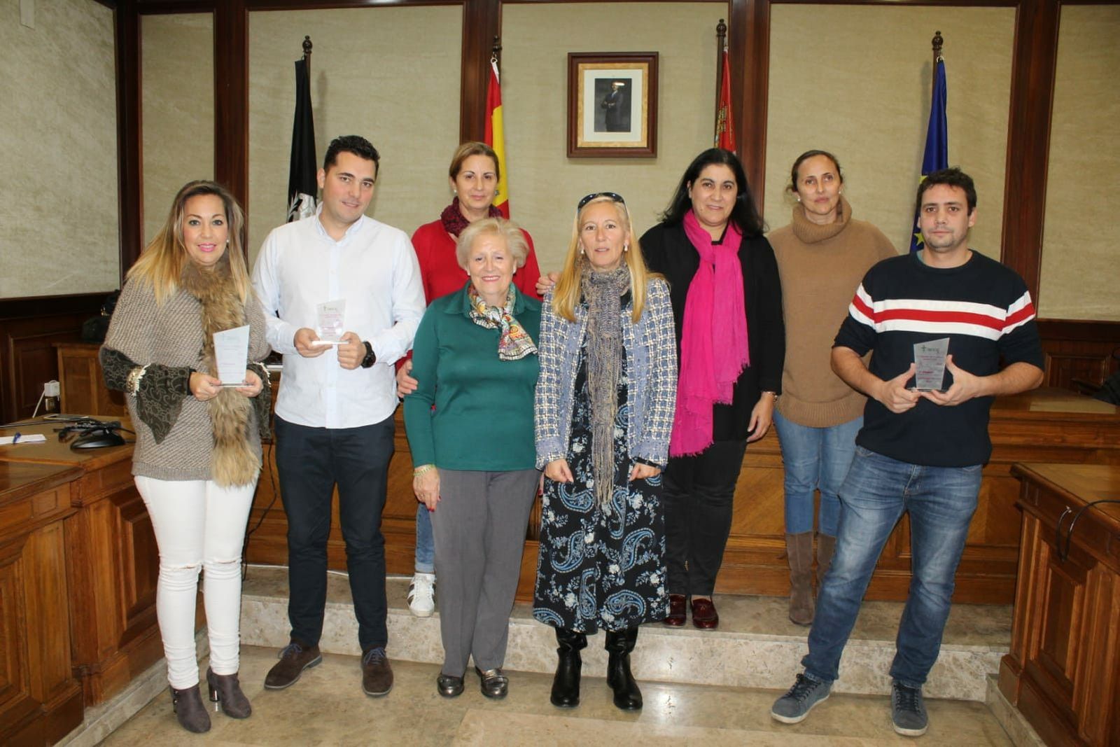 Fotografía. entrega de premios