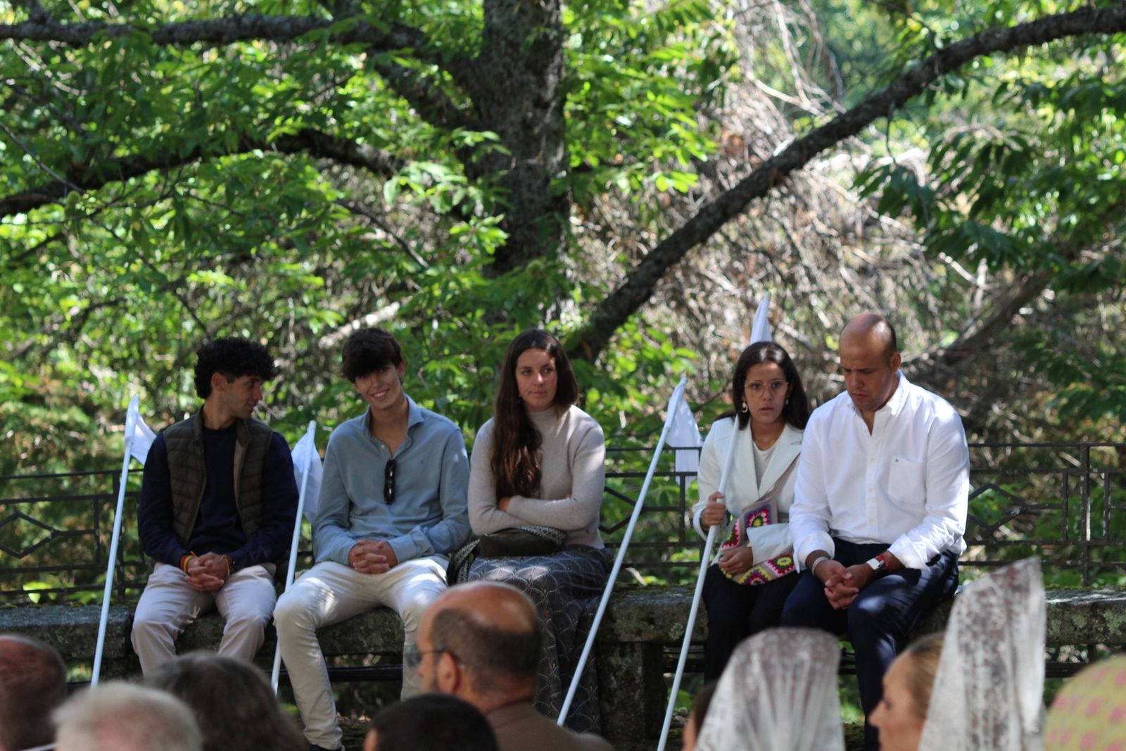 Béjar, misa y procesión en el santuario de Nuestra Señora del Castañar