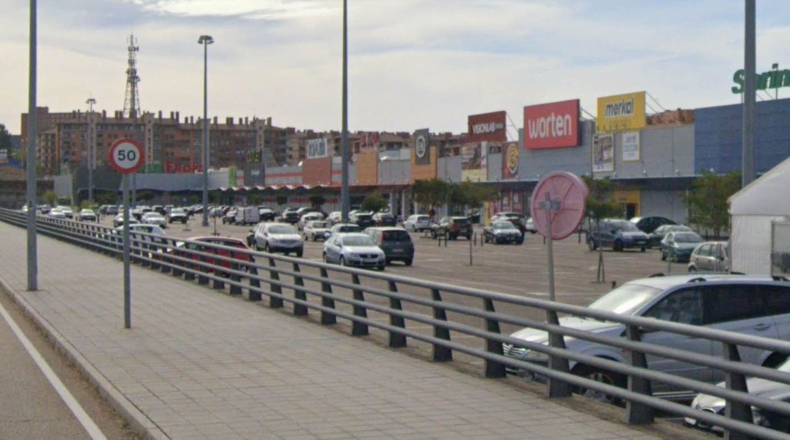 Zona comercial de Zamora capital