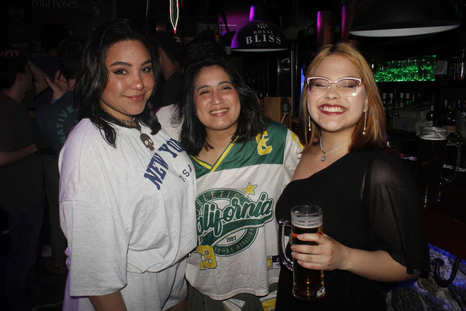 Salamanca de noche, sábado 4 de abril