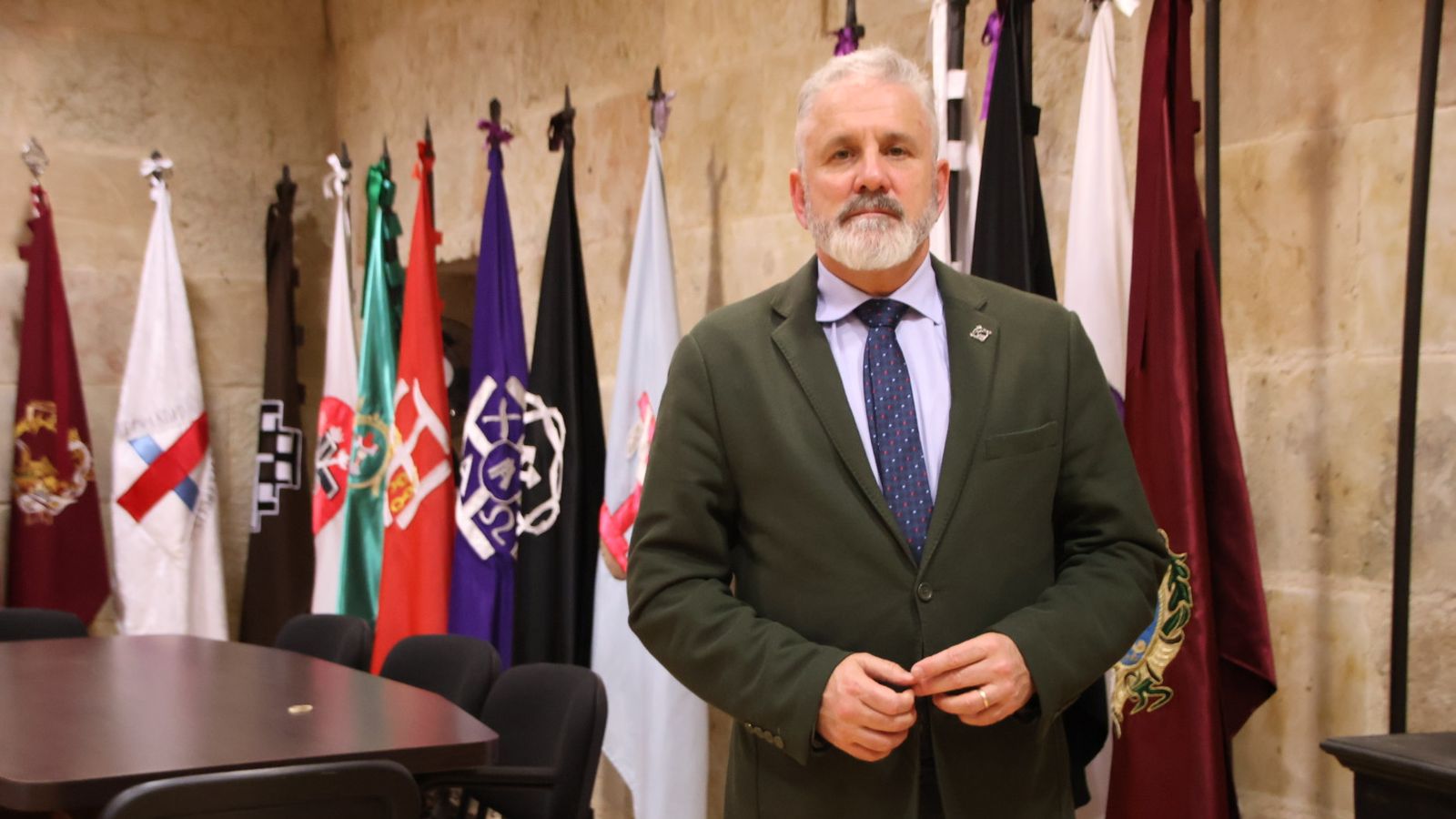 Francisco Hernández, presidente de la Junta de Semana Santa de Salamanca